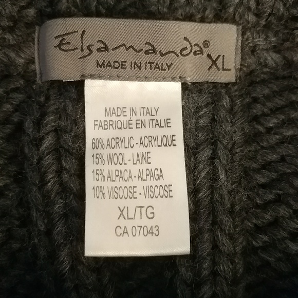 Elsamanda XL alpaca-wool-acrylic blend sweater - Picture 10 of 10